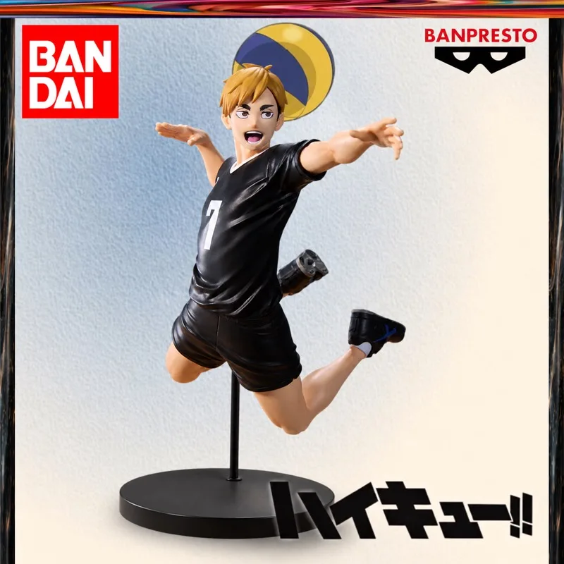 In Stock Bandai Original Ichiban Kuji Haikyuu Miya Atsumu Action Figure Model Doll Brand New Boxed Anime Characters Toys Model