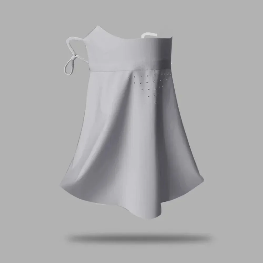 Sunscreen Mask Traceless for Women Ice Silk Anti-ultraviolet Summer Breathable Thin Cover Face image 4