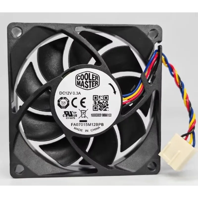 novo-ventilador-para-fa07015m12bpb-7cm-7015-bola-dupla-pwm-controle-de-temperatura-ventilador-cpu-70-70-15mm