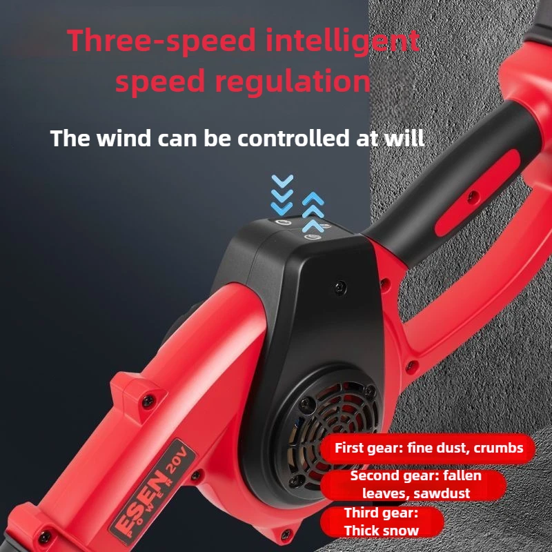 Brushless Electric Blower Multi-functional Dust Removal Blower Professional Clean Up Leaves Wireless Tools Hand Power Tool