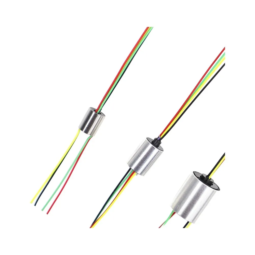 Conductive Rotary Slip For Ring 4 Channel 2A 300RPM Metal For Contact For RC UAV Gimbal Electrical Equipment