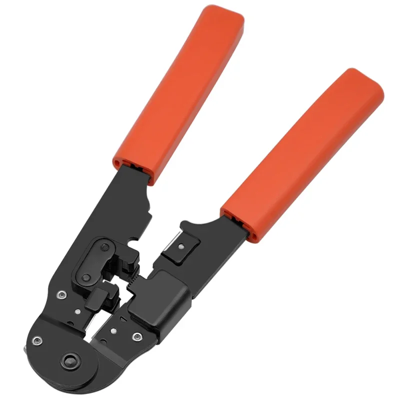 CNCOB Ethernet Cable Crimper Tool, Wire Stripper, Cutter,Crimp for Cat5, Cat5e, Cat6 Connectors