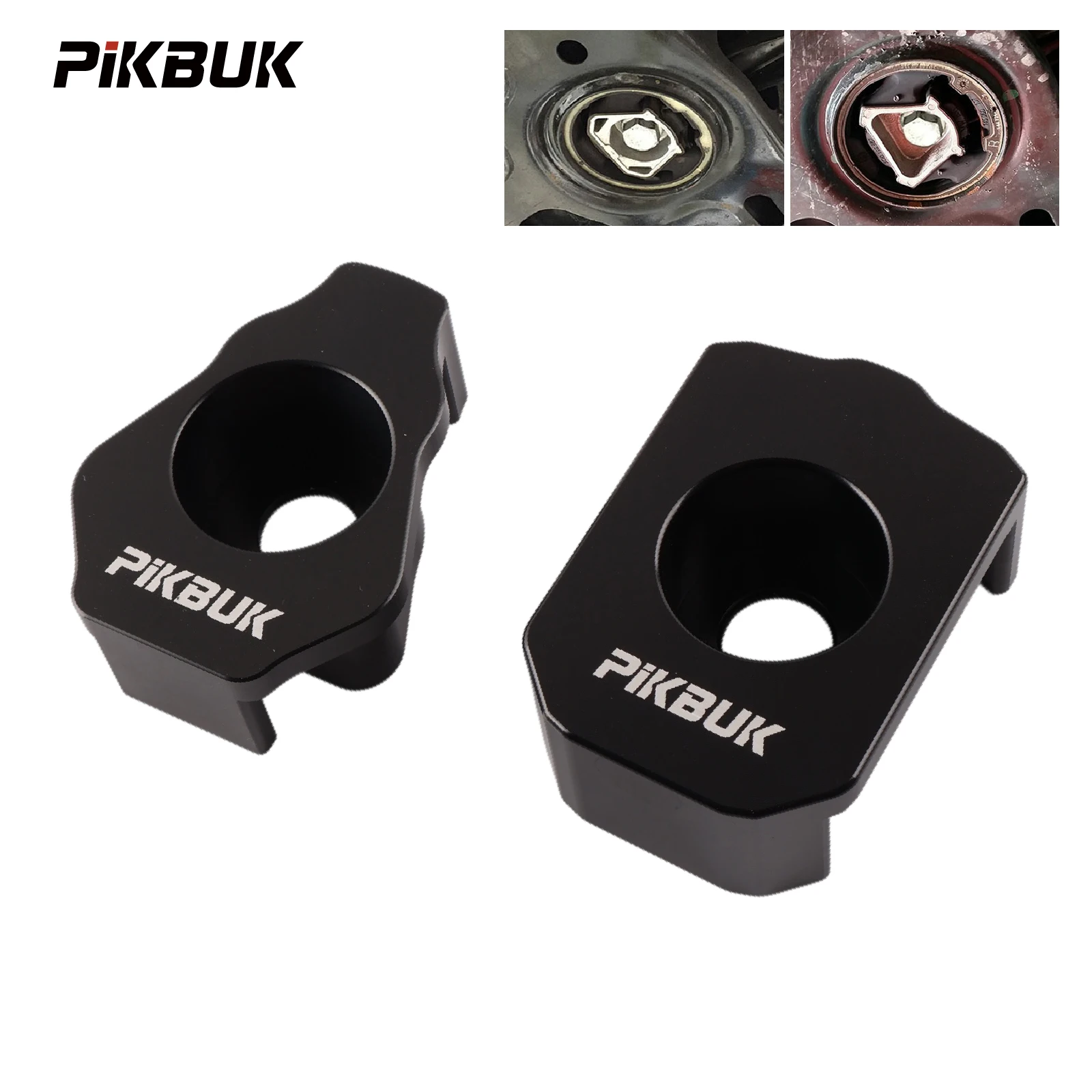 PIKBUK Billet Aluminum Dogbone Mount Insert (MQB) For VW Golf/GTI/R 8V (MKVII) & Audi A3 S3 RS3 (MKIII)/TT TTS TTRS