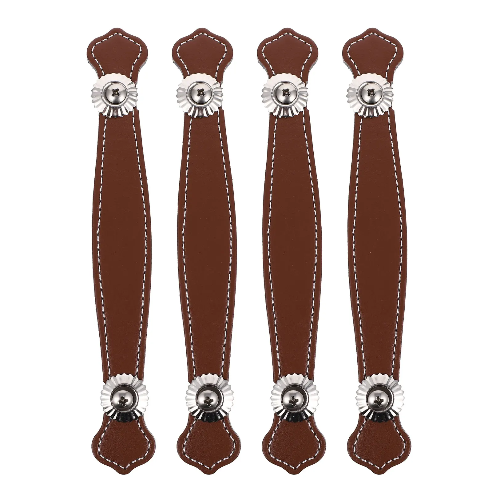 

4Pcs Drawer Pull Handle Zinc Alloy Furniture Handle Suitable for Wardrobe Cabinets Suitcases Luggage Handles