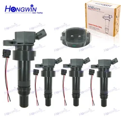 4Pcs 27301-2B100 Ignition Coil Wire For KIA Rio Rio5 UB KIA Soul 12-14 1.6L Hyundai Accent 27301-2B100 27301 2B100 273012B100