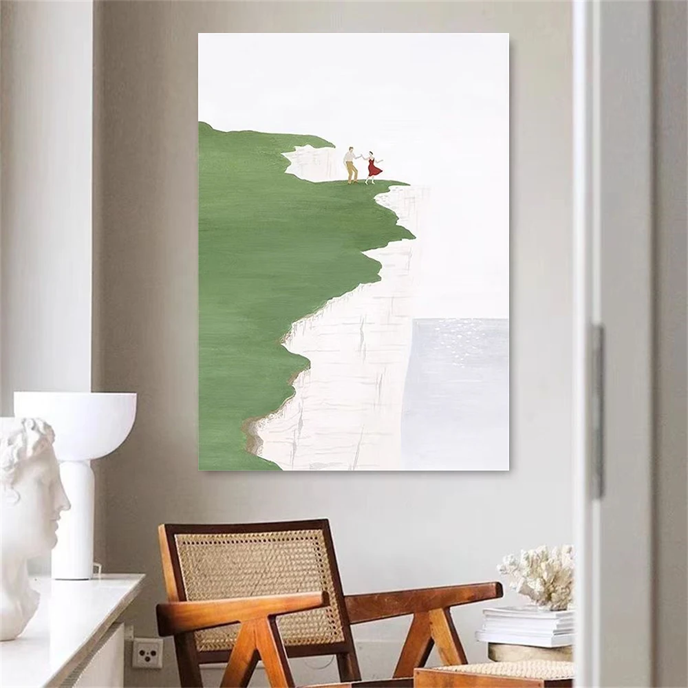 Selling Art Wall Image For Home Decor Hand Drawn Canvas Oil Painting Custom Abstract Gold Foil Poster For Living Room Picture