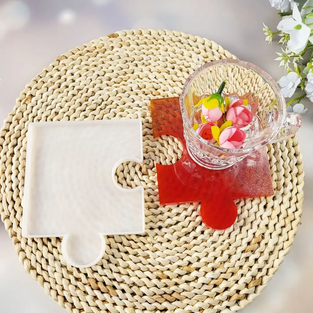 Square Square Puzzle Coaster Resin Silicone Mold DIY Epoxy Craft Casting Making Tool For Coffee Tea Pad Home Decor Accessories - Aliexpress Deal