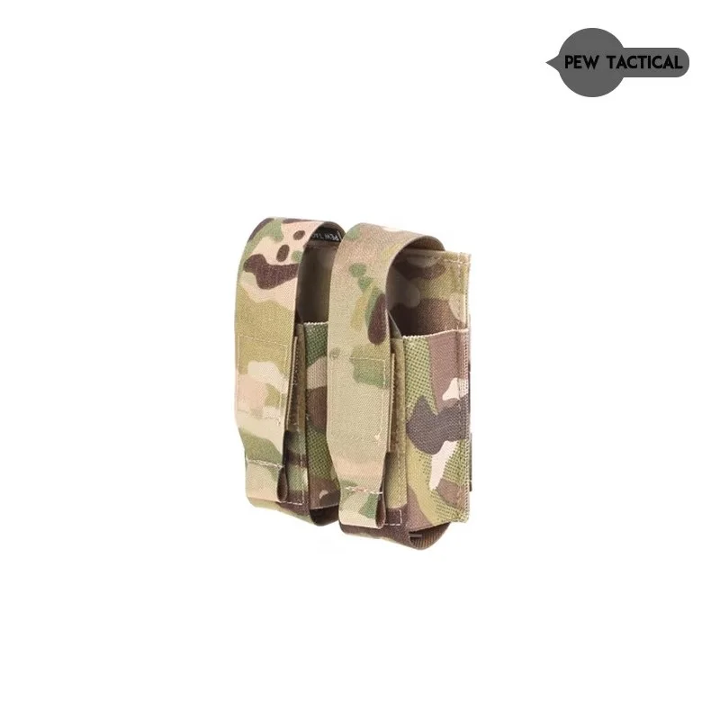 Bolsa Táctica PEW FB2 para Doble Flash Bang, Funda Abatible MOLLE, Bolsa para Herramientas, Bolsa de Almacenamiento para WD40 40ml, Bolsa Utilitaria PH98