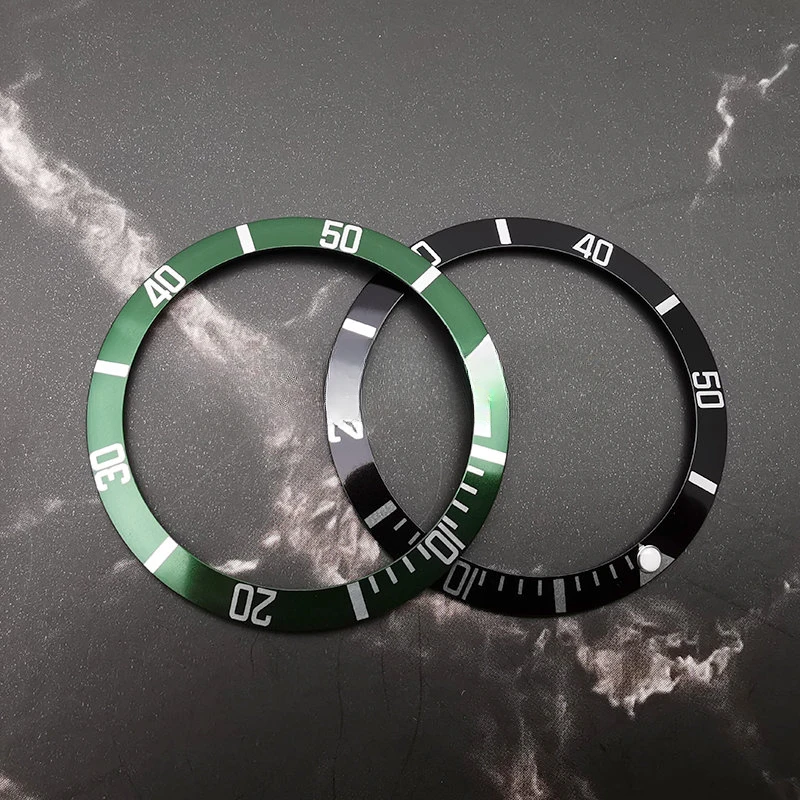 Aluminium Bezel Insert for RLX Submariner 16610, Watch Parts