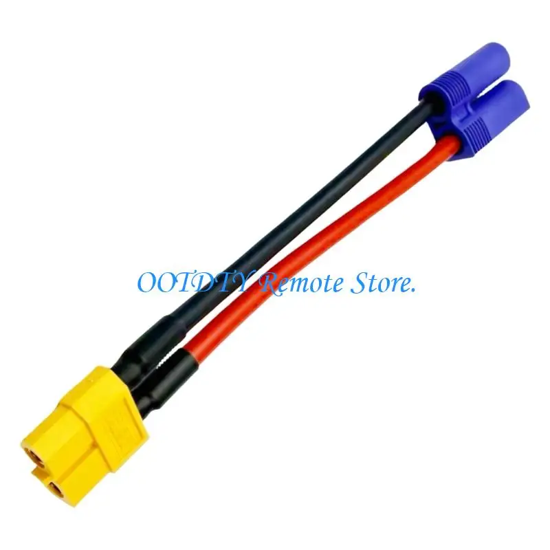  Remote Battery 60 to EC5 Adapter Cable for Compactly Wiring and Benches Use 10Cm
