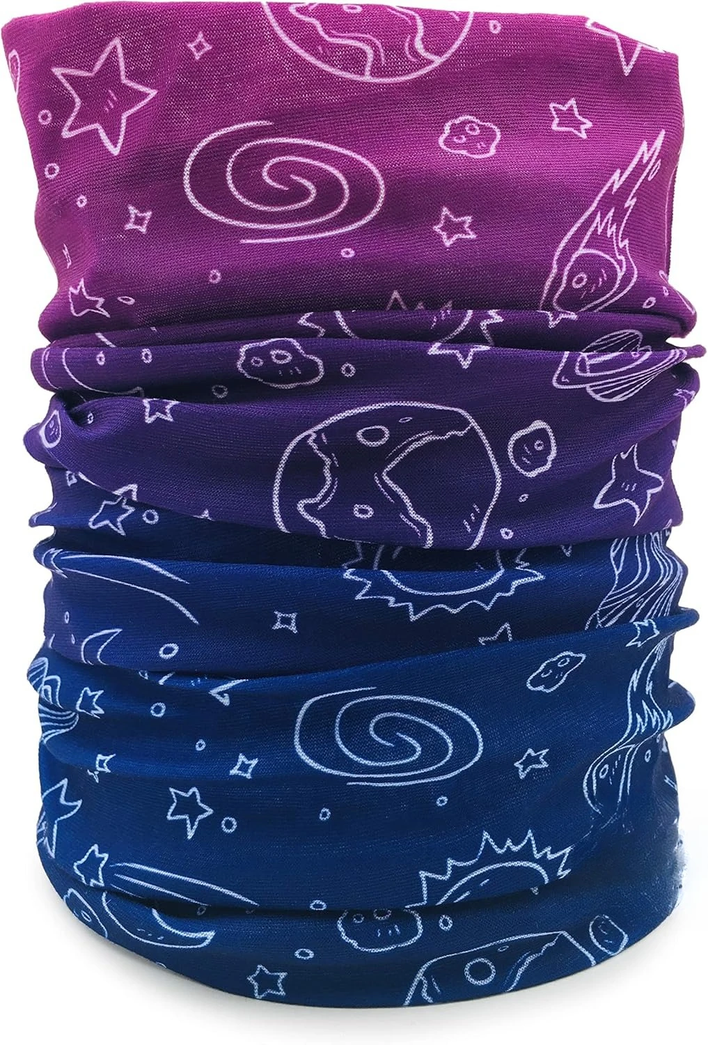 Maschera per il viso Bandana Buff senza cuciture, stile leggero multiuso e protezione per fasce da corsa per motociclisti, ciclismo