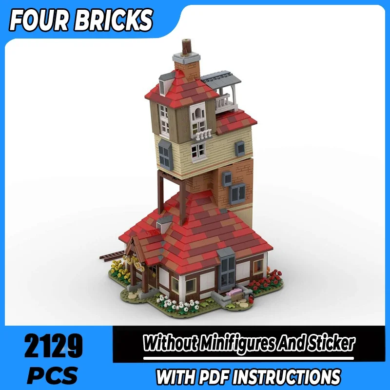 

Moc Building Block Attack on the Burrow — коллекционное издание, технология, модульная модель кирпича, подарок, рождественская игрушка, набор «сделай сам», сборка