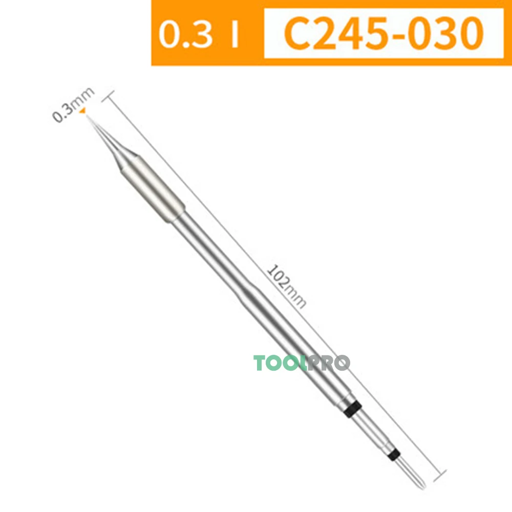 C245 Replacement Soldering Iron Tips C245-A C245-030 X245-SK Welding Nozzle Compatible With T245 Soldering Station Tools