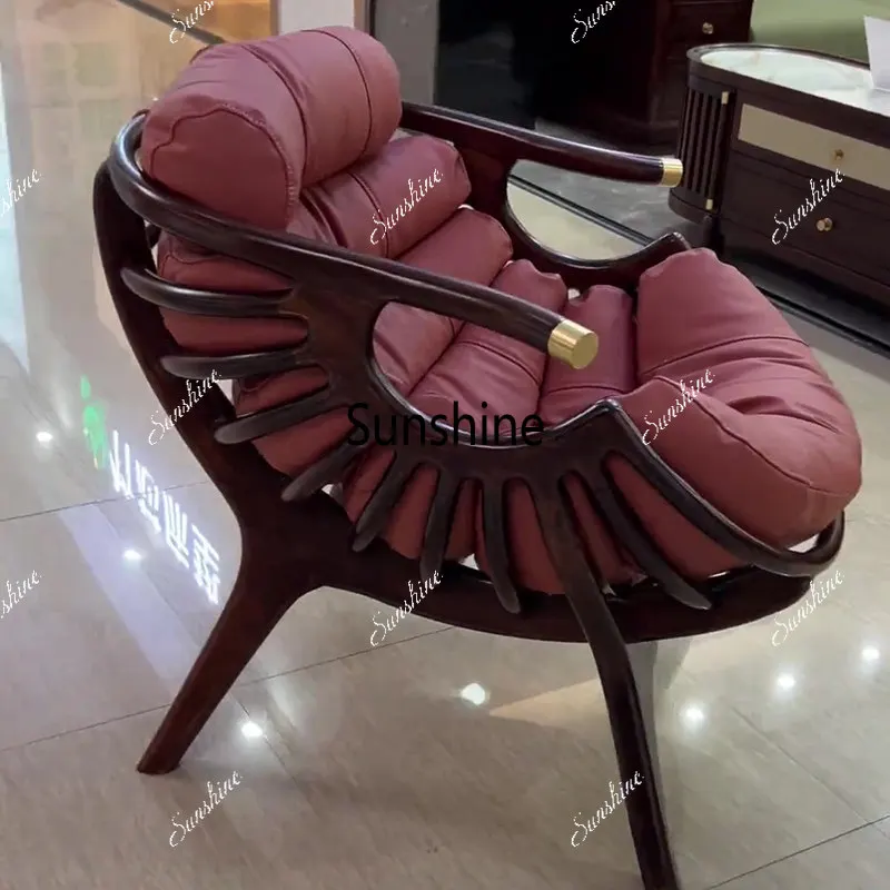 

New Chinese ebony leisure chair simple sofa