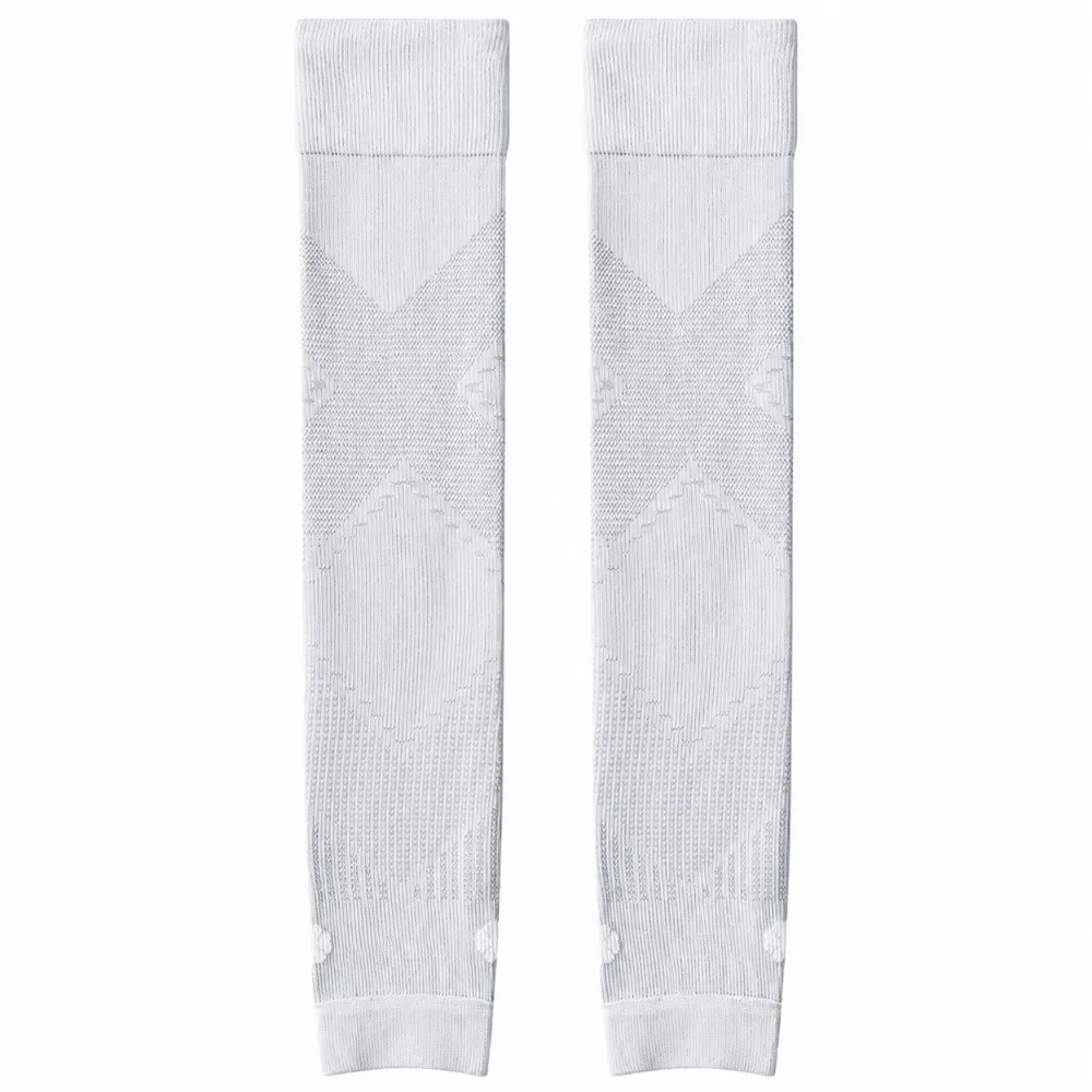 Breathable Mesh High Knee Leg Sleeve Segmented Compression Sun Protection Calf Compression Sleeve Elastic Stretch