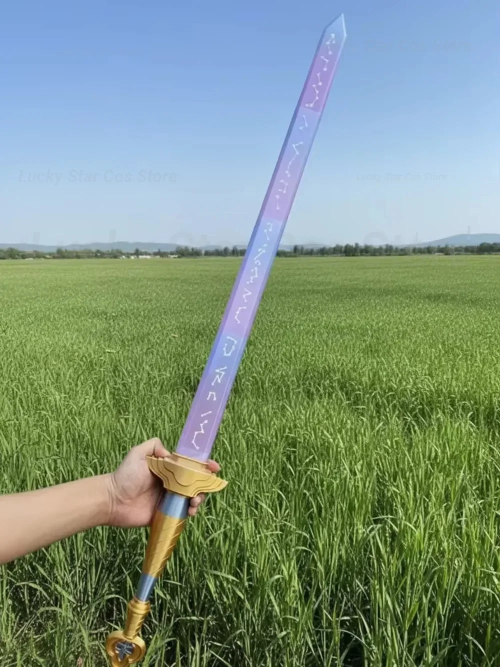 2026 K-pop Rumi Cosplay Zwaard voor Demon Hunters Rollenspel Props voor Meisje Groep Idool Halloween Carnaval Kostuum Accessoires