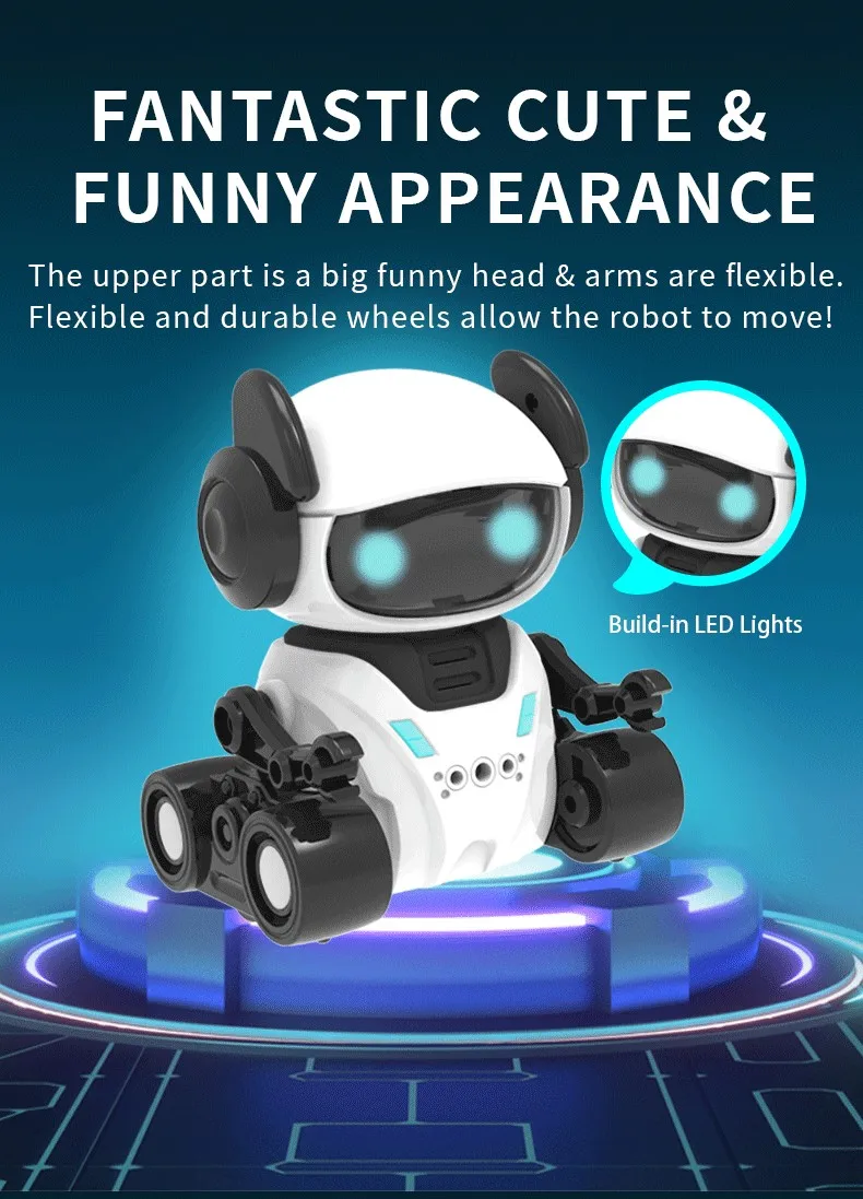 Новейшая игрушка-робот с управлением жестами 2025 года.