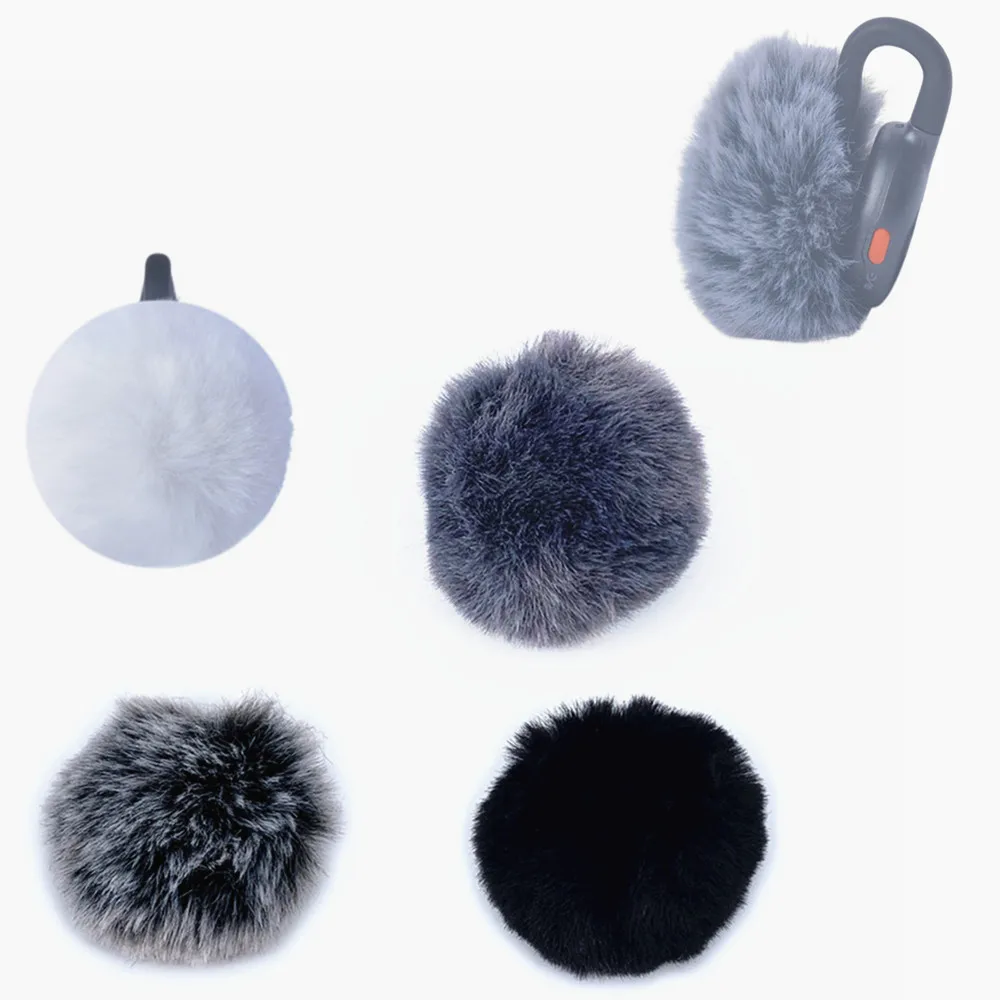 M2S Microphone Windscreen Outdoor Cover Windshield Muff Deadcat for Moma Hollyland Lark M2s Wireless Lavalier Microphone