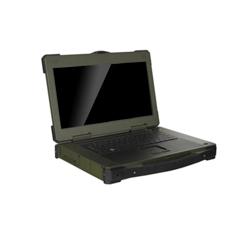 

15.6 inch I3/I5 /I7 CPU rugged laptop CNC al-alloy rugged type chassis standard industrial computer