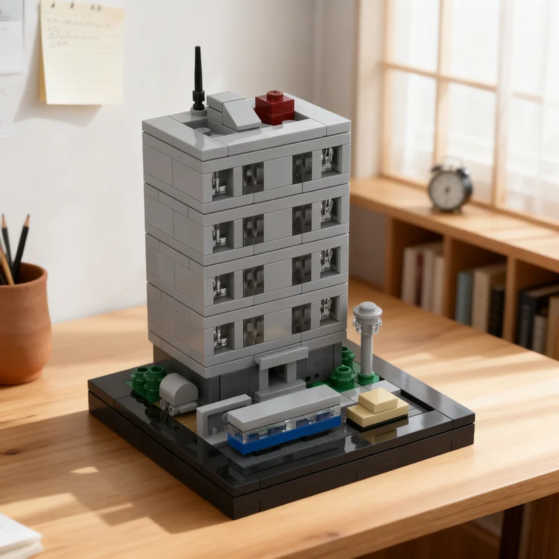 

281pcs MOC Panel Building Diorama System Model Blocks Toys Architecture Assemble Festival Gifts DIY Creative Idea Education