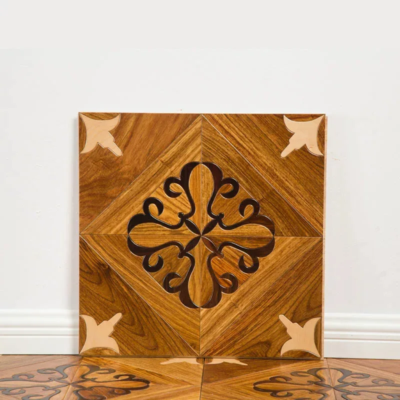 Parquet multistrato pavimento in legno massello sfondo muro casa art parquet Ya Huali pavimento in parquet quadrato