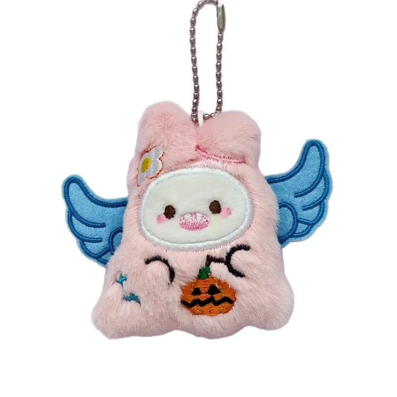 サンリオ ハロウィン デビルシリーズ ぬいぐるみキーホルダー かわいい クロミ メロディ バックパックペンダント 漫画 ハローキティ 子供のお祭りギフト