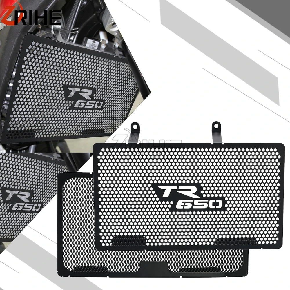 

For Husqvarna Motorcycle TR650 Strada TR 650 2012 2013 2014 2015 CNC aluminum Radiator Grille Guard Protector Cover Accessories
