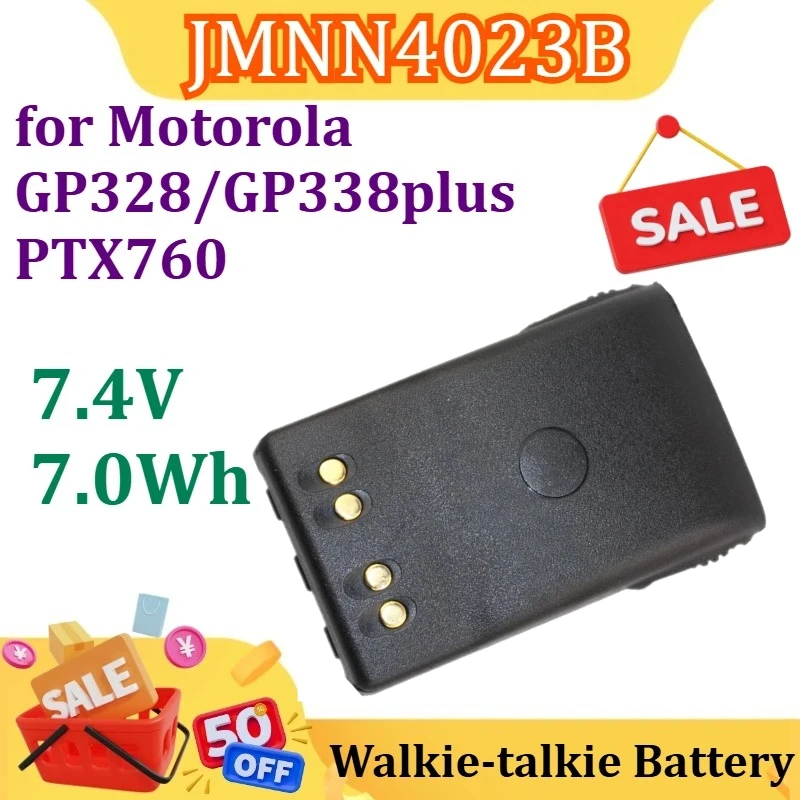 

New JMNN4023B 7.4V 7.0Wh Battery for Motorola GP328/GP338plus PTX760 Walkie-talkie Battery