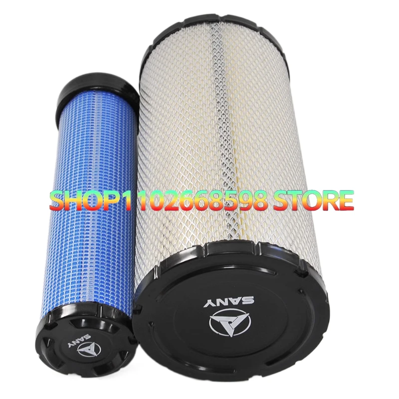 For Sany 85 95 115 125 135 155 Excavator Parts Excavator Air Filter Repair And Maintenance Genuine Accessories