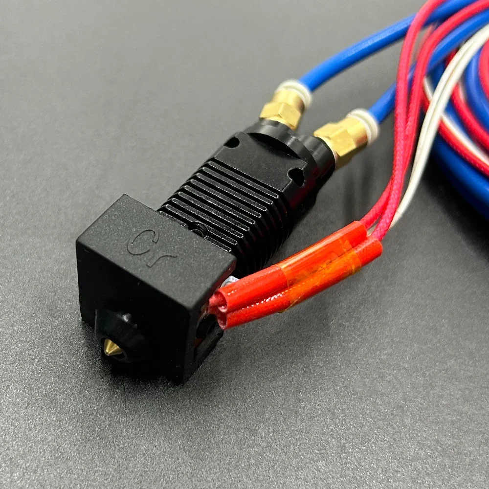 

3D Printer Part CR-10/Ender-3 2 in 1 Out Dual Color All Metal Hotend With Cable Print J-Head For CR-10/Ender 3 Extruder Parts
