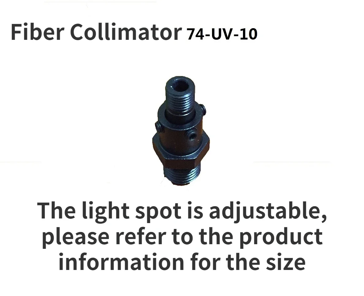 

Fiber Collimator Silica Fiber Short Focus Focusing Mirror SMA905 1mm Spot Coupling Lens 74-UV