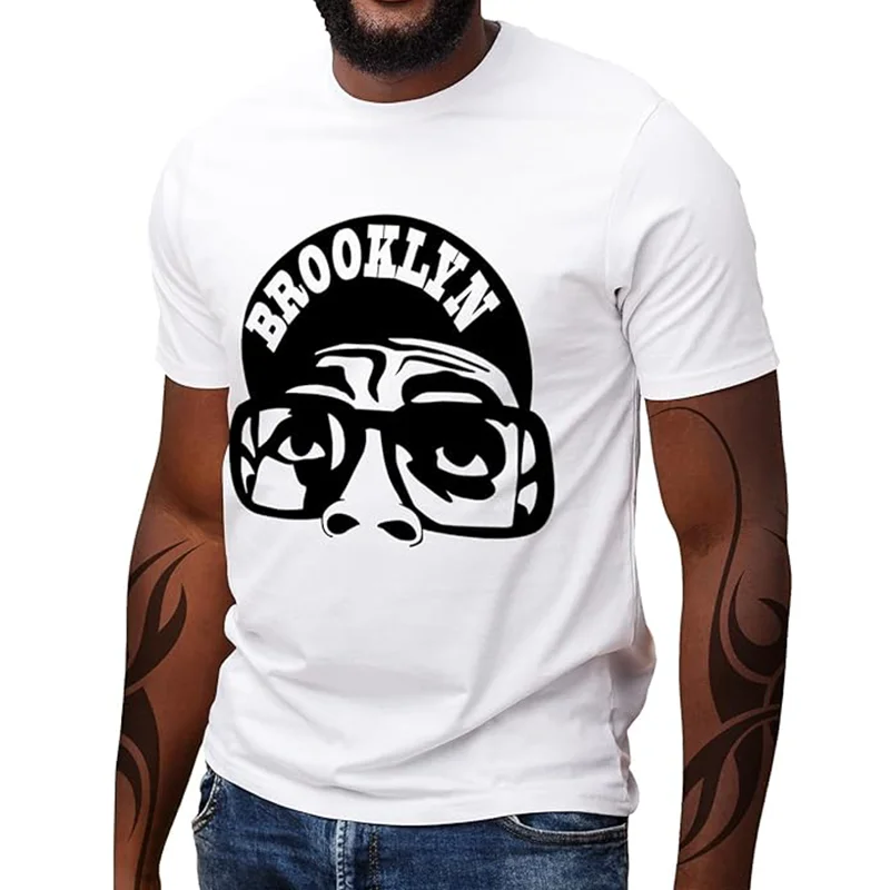 

Summer Men’s Graphic T Shirts – 100% Cotton Casual Streetwear Hipster Hip Hop Tshirts Neck Short Sleeve Funny Print Tops