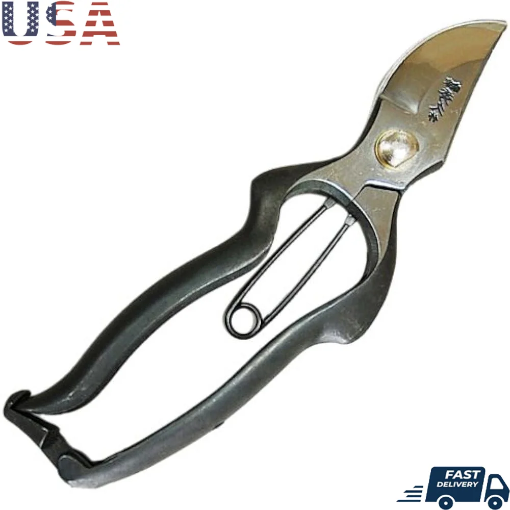 

Professional Japanese Garden Shears Stainless Steel Pruner YP200 Heavy Duty Gardening Tools Sharp Lightweight Trimmers