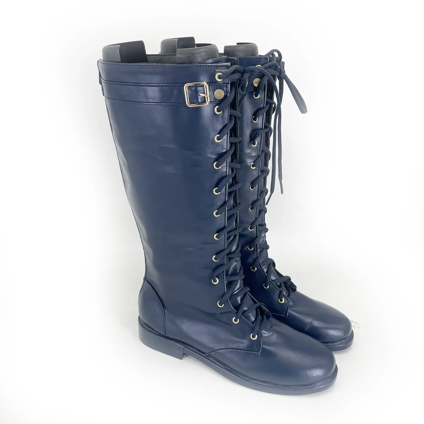 Asagiri Suou أحذية كوسبلاي للهالوين كرنفال أحذية PU أحذية أنيمي إكسسوارات لعبة الأرشيف الأزرق كوسبلاي الدعائم مصنوعة حسب الطلب