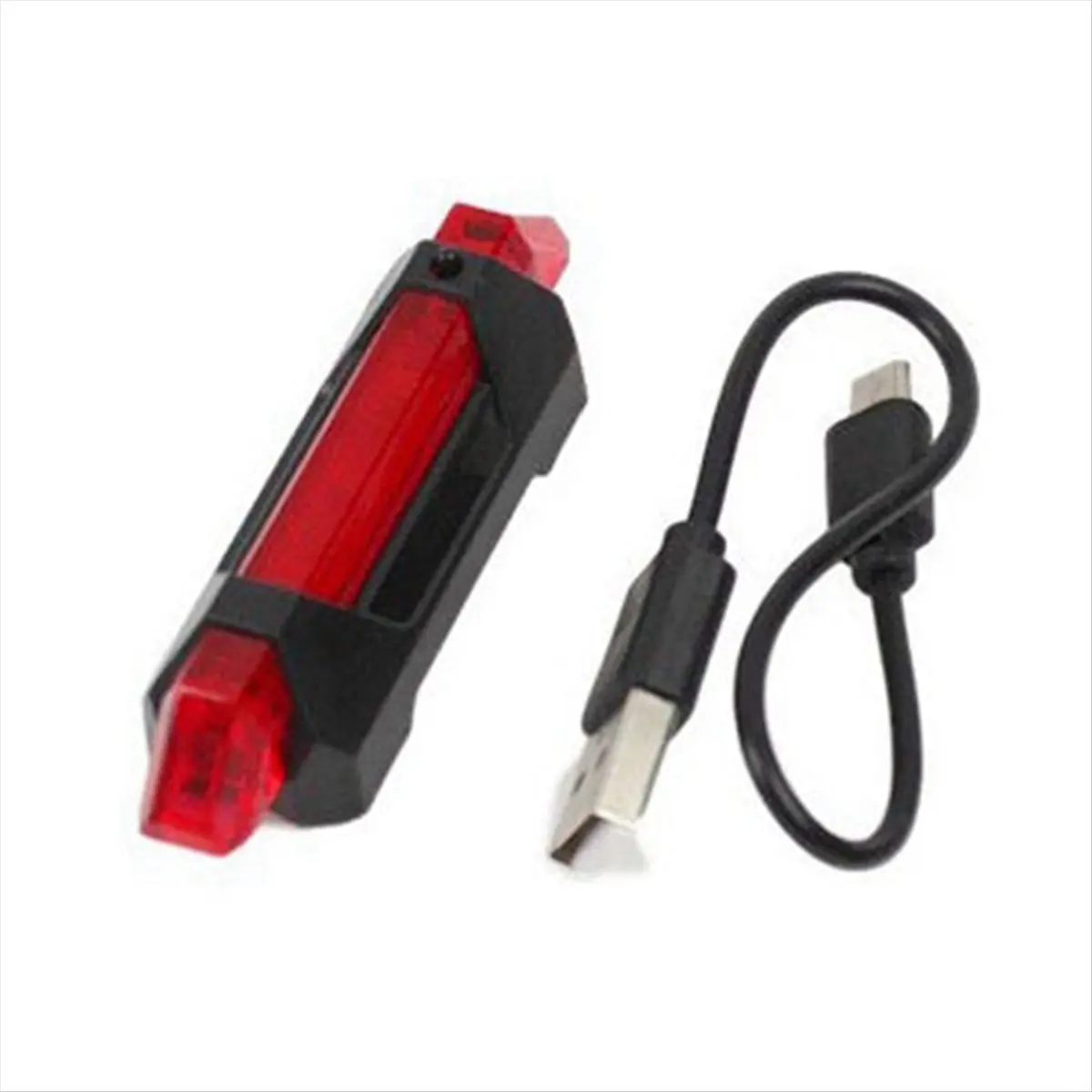 【N21R】 Helmet Bicycle Signal Lamp Waterproof Rear Tail Lamp LED Lamp, A-Red