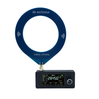9.9khz-181mhz SMA Interface Mini Loop Antenna Pocket Size SI4732 Radio, Receiver, Mini Radio