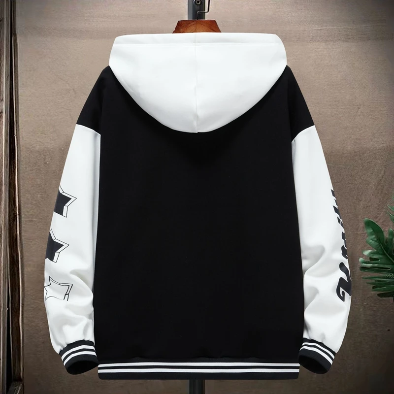 ฤดูใบไม้ร่วงและฤดูหนาวใหม่ plus ขนาดเสื้อกันหนาวผู้ชายลําลอง 10XL 9XL 8XL แฟชั่นผู้ชายกระเป๋าแขนยาวเสื้อกีฬา