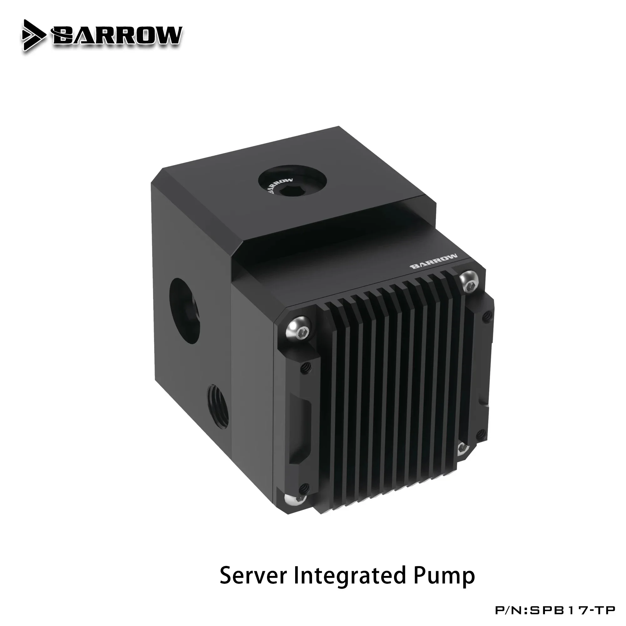 Barrow 17W DDC Water Pump Flow Lift 6 Meter 960L/H Manual / PWM Dual Speed Control Server Integrated Reservoir Combo SPB17-TP