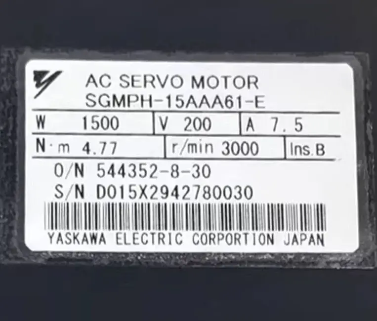 

SGMPH-15AAA61-E Brand New Servo Motor Original Genuine，SGMPH 15AAA61 E，Fast shipping
