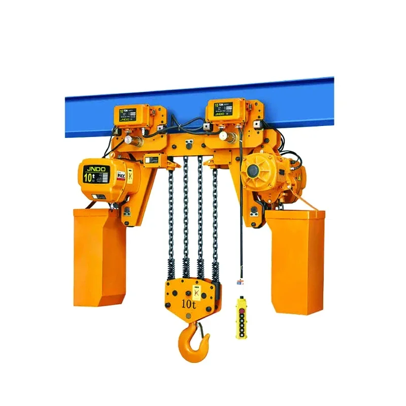 

hedong latest line array motorized trolley electric 5 ton brake motor hoist
