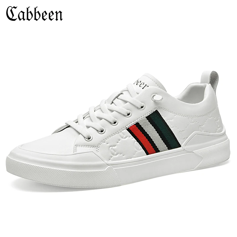 Kabin Little White Shoes, Men's Summer Casual Shoes, Board Shoes, Breathable Trendy, One Step, Versatile Men's Shoes, 2024 New B