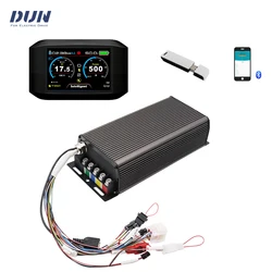 Sabvoton SVMC7280 V2 APT Protocal 80A 2KW Peak 200A Bldc Spoke Motor Controller With 750C Colorful TFT Display