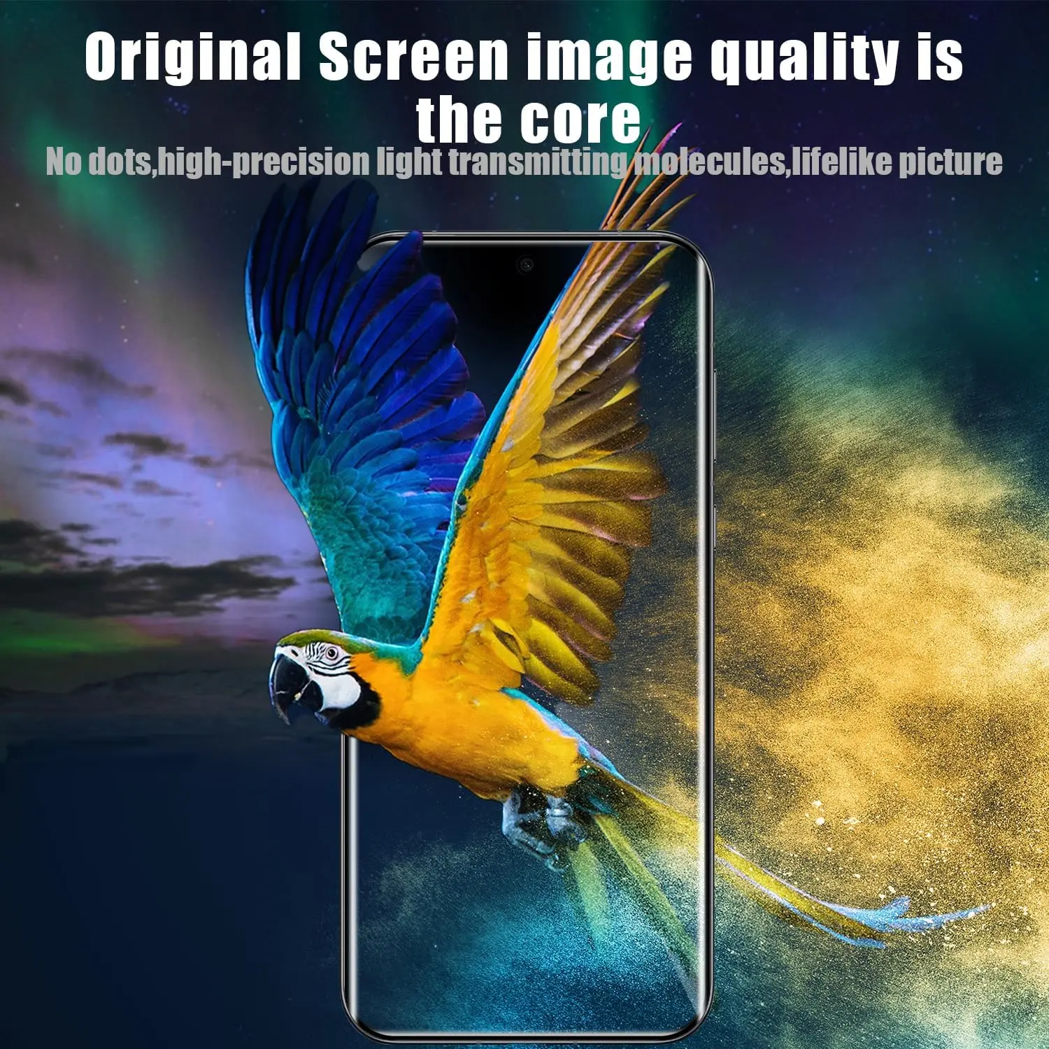 واقي شاشة من الزجاج المقسى لهاتف Huawei Pura 70/70 Pro/70 Pro+/70 Ultra 5G HD منحني بأربعة جوانب