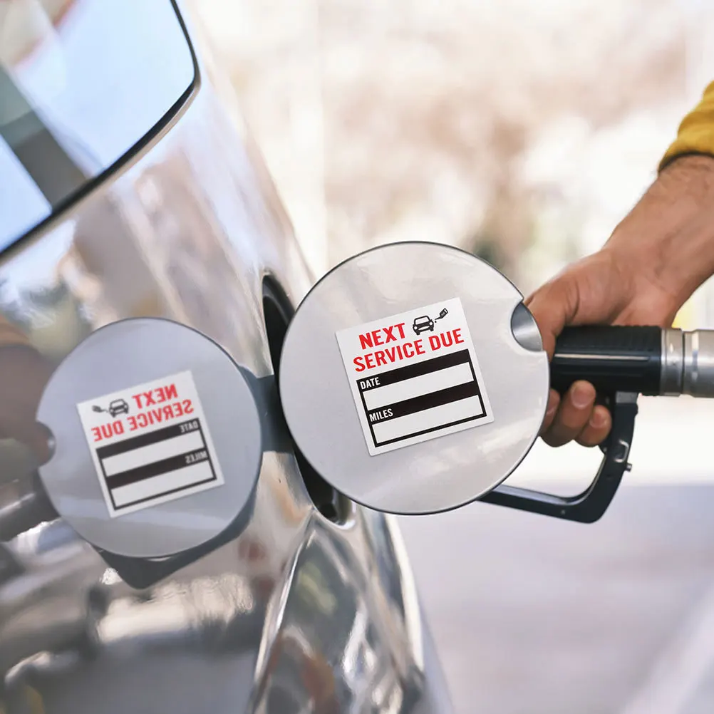 4 rolos de adesivo para mudança de carro, feito meticulosamente, aplicação versátil, amplamente utilizado, lembrete diário, etiqueta de serviço