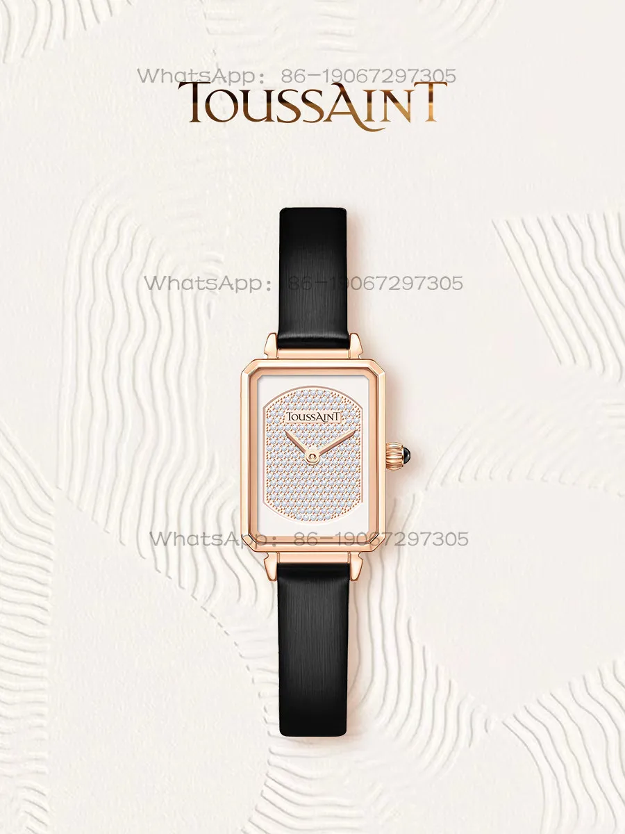 

[Boss Sweet Same] TOUSSAINT Toussaint Cube Gypsy Star, set with 189 diamonds, women's watch, gift