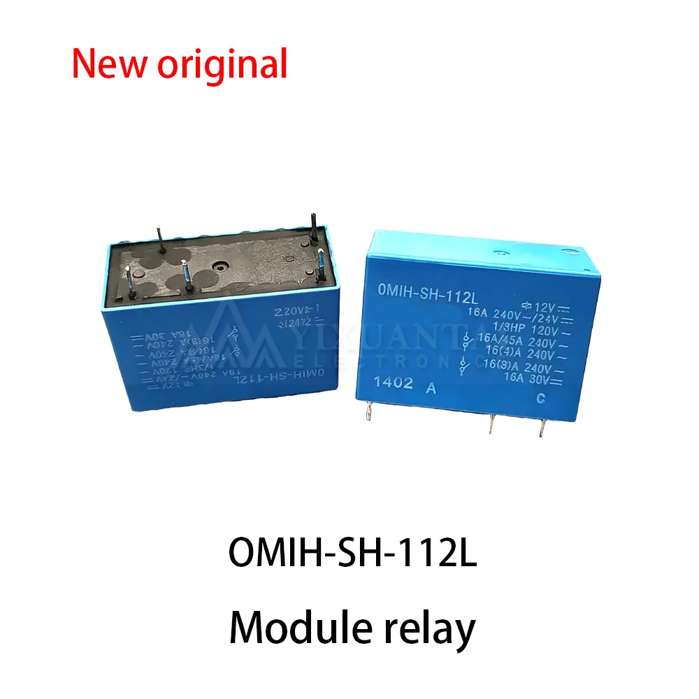 (5pcs~10pcs) 100% New relay OMIH-SH-112L 12V 12VDC 5-pin 16A relay