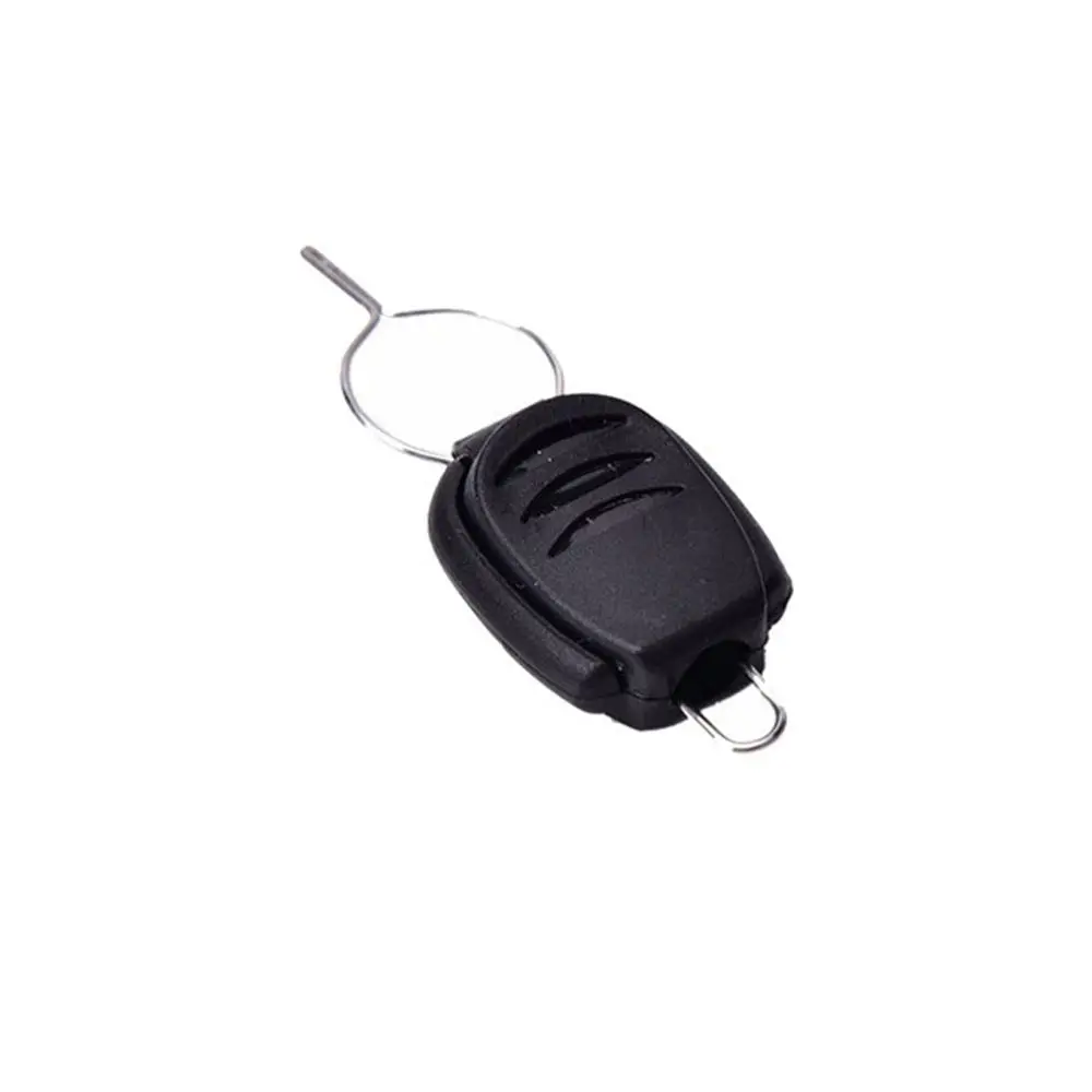 Reel Line Stoppers Baitcasting Reel Line Holder Card Line Device Baitcasting Drum Reel ABS Thread Clip Fishing Line Stopper