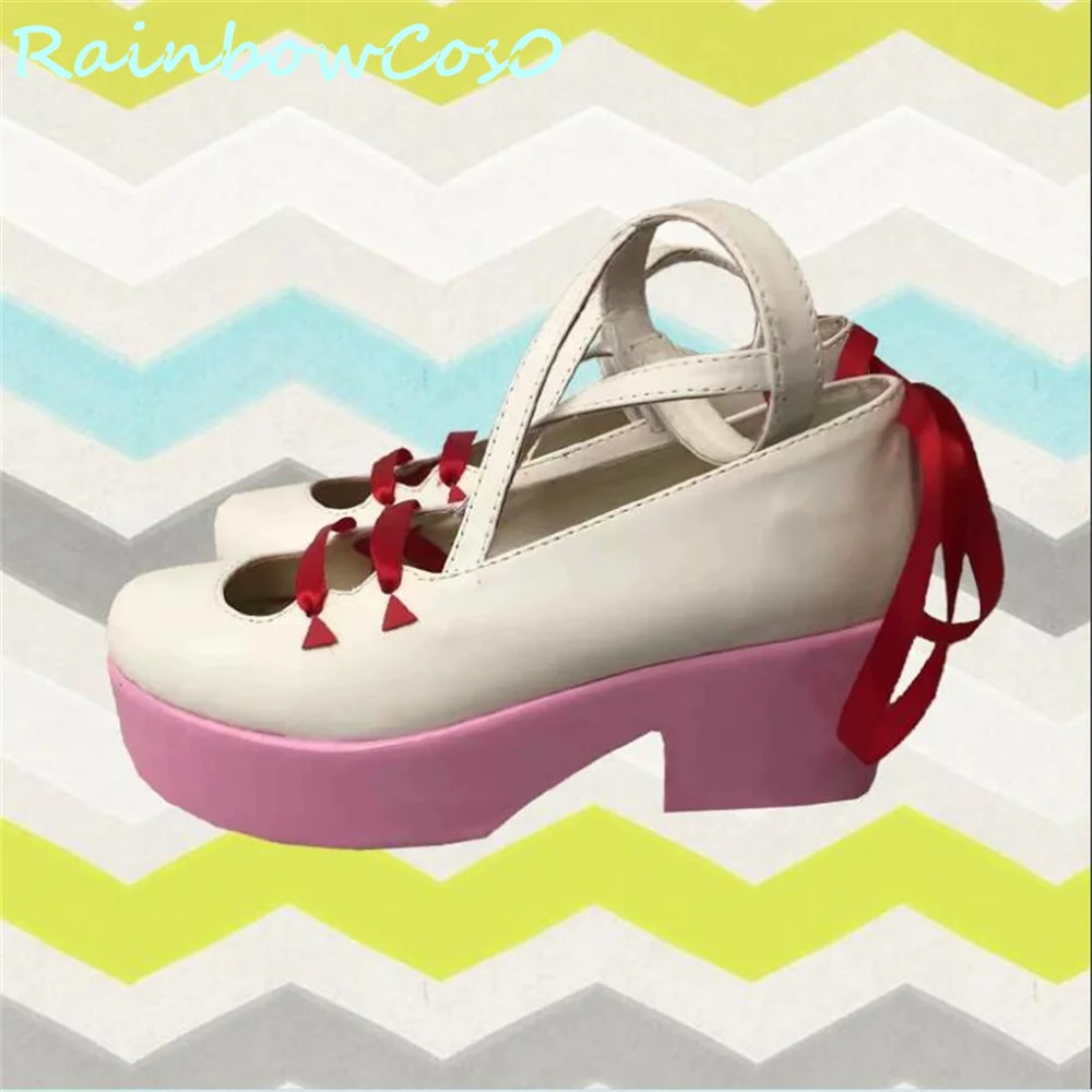 Eyjafjalla Adele Naumann Arknights تأثيري أحذية الأحذية لعبة أنيمي هالوين عيد الميلاد RainbowCos0 W3467