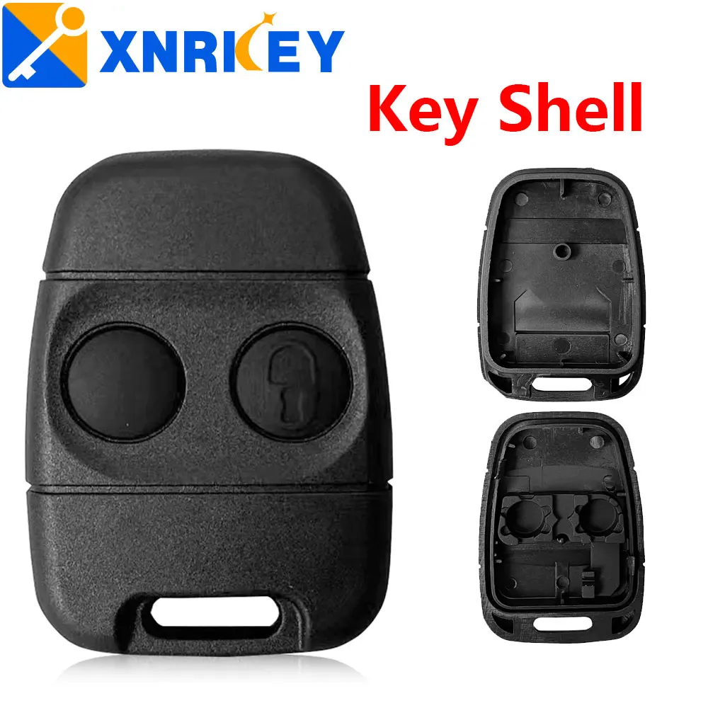 

XNRKEY 2 Button Car Remote Key Shell for Land Rover Discovery Freelander ZS ZR 200 400 25 45 Auto Key Case Cover