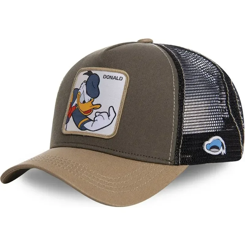 High Quality Cartoon Styles Anime Snapback Cotton Baseball Cap Men Women Hip Hop Dad Hat Trucker Mesh Hat Dropshipping image 3